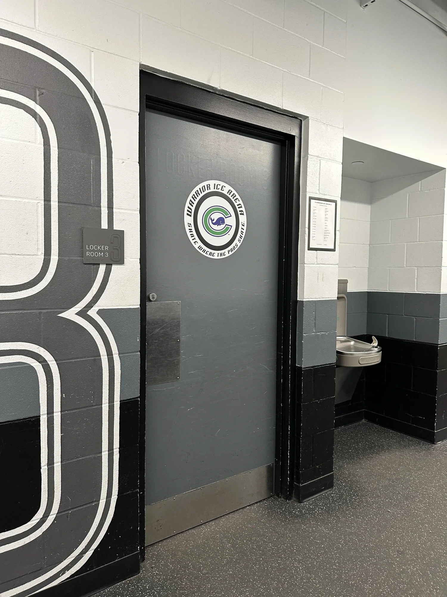 Locker rooms
